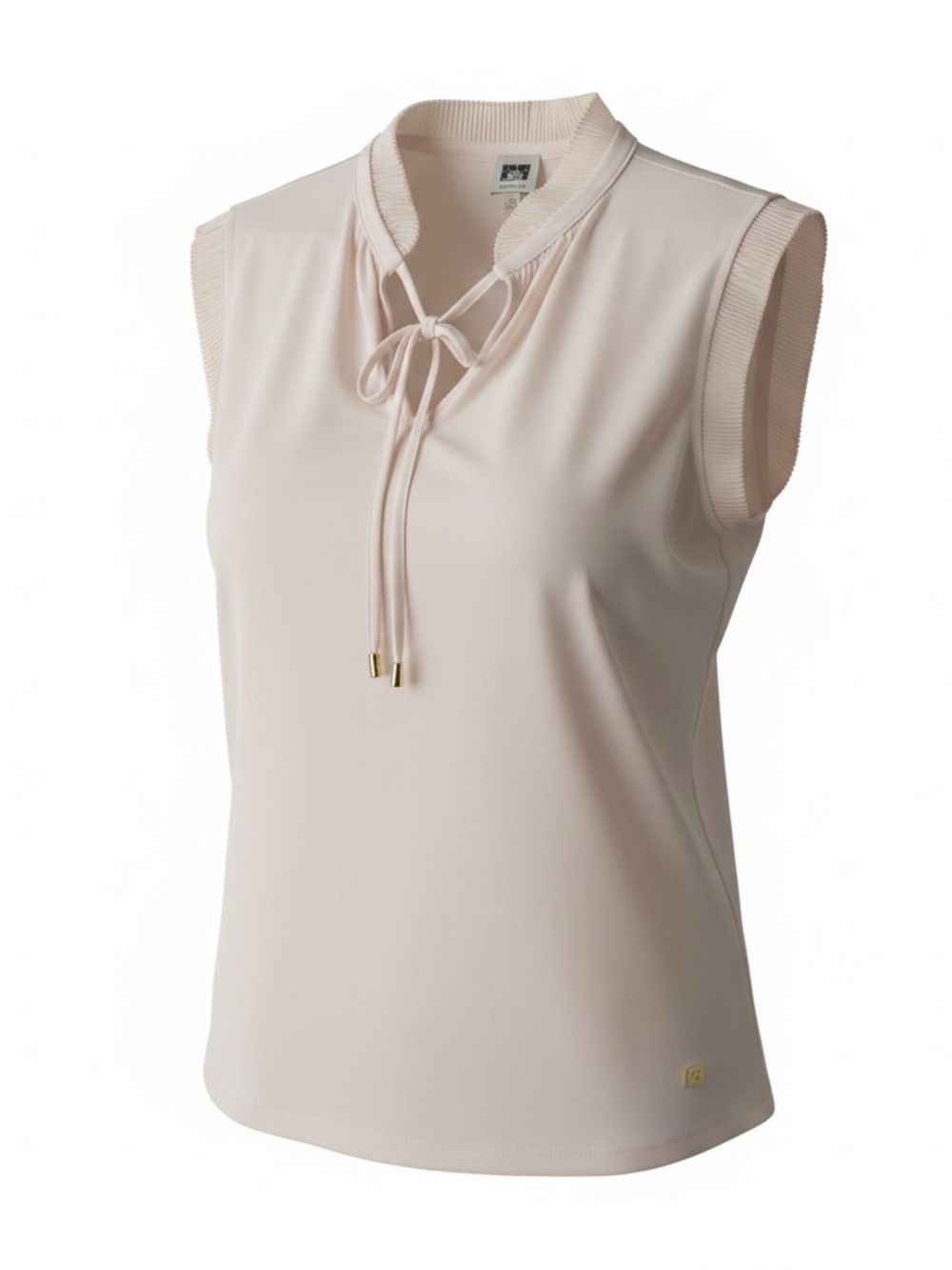 Anne Klein Chiffon Pleated Sleeveless Lightweight Blouse - Size XL